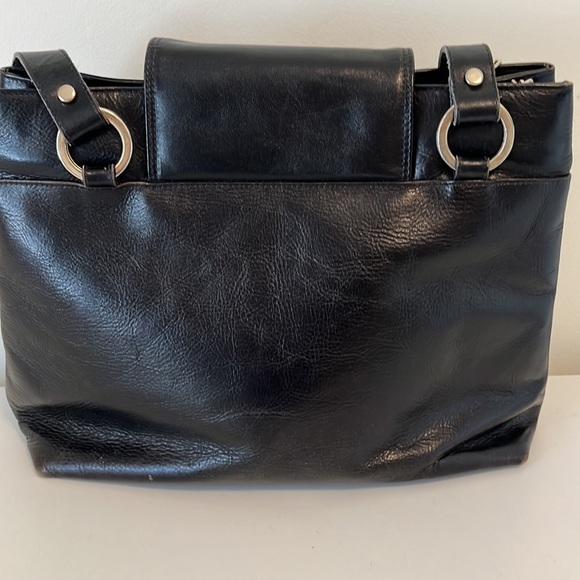 Vintage Etienne Aigner black leather purse - Picture 4 of 15